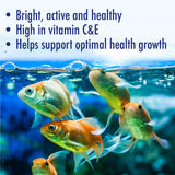 Aquarian goldfish food flakes 25g - British product