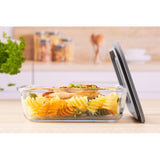 Kilner Fresh Storage Rectangle 1.5 Litre glass storage container, UK version