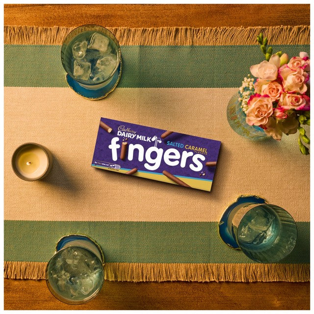Cadbury salted caramel biscuits 114g - British product
