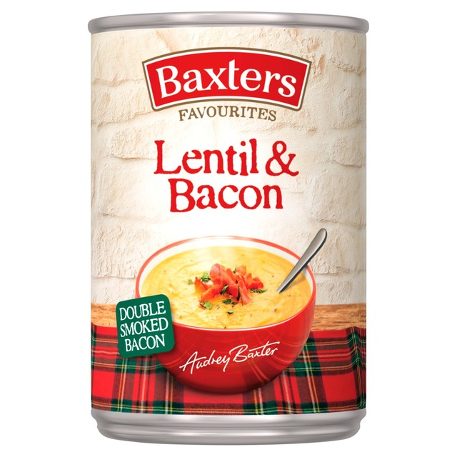 Baxters lentil and bacon soup 400g - British product