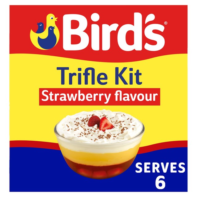 Bird's Strawberry Trifle Kit 141g - British product