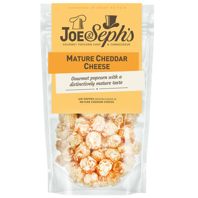 Joe & Seph's Cheddar Cheese Savoury Popcorn 65g