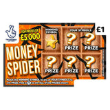 National Lottery 1 5000 Money Spider Scratchcard Game