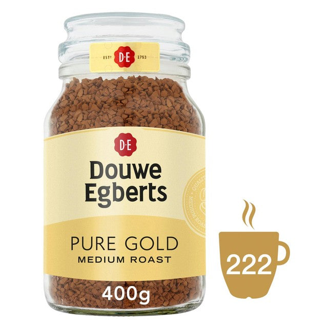 Douwe Egberts Pure Gold instant coffee 400g - British product
