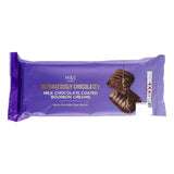 M&S milk chocolate coated bourbon cream biscuits 191g, imported from the UK