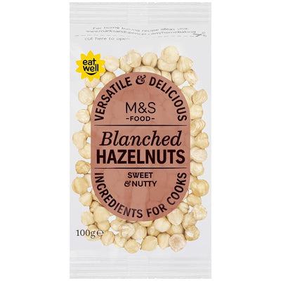 M&S Blanched Hazelnuts Nuts 100g