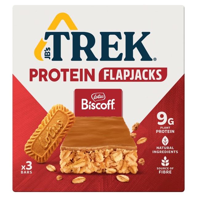 TREK Biscoff Protein Flapjacks Multipack