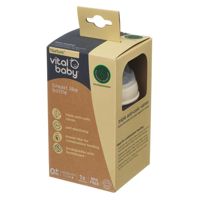 Vital Baby Nurture Breast Like Bottle 240ml