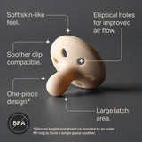 Tommee Tippee Breastlike Soothers 6-18 months pack of 2 (British brand)