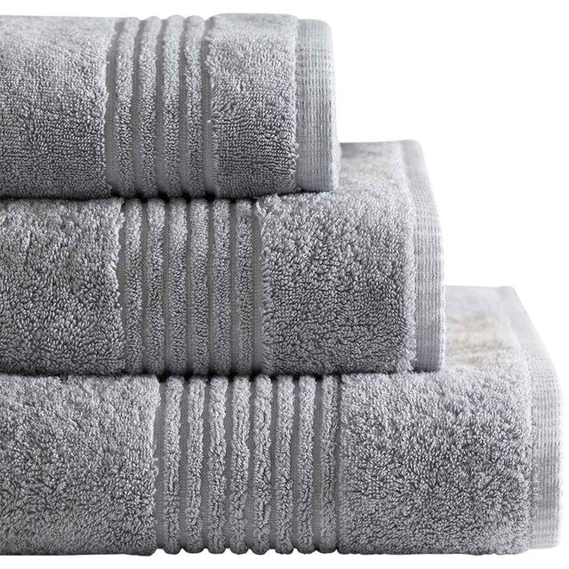 M&S face towels Silver Grey 2 per pack, imported from the UK