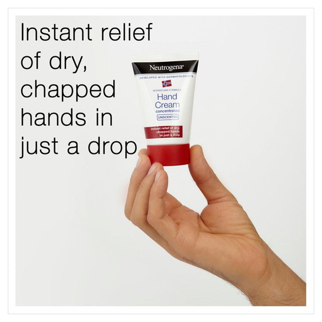 Neutrogena unscented hand cream 50ml, imported from the UK