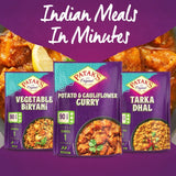 Patak's Potato & Cauliflower Curry 270g, imported from the UK