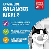 Felix fish selection in jelly wet cat food 80x85g - British product