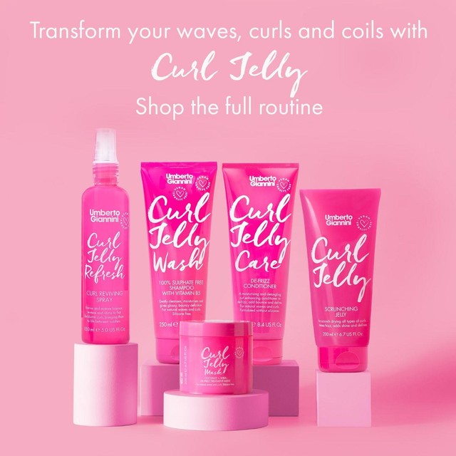 Umberto Giannini Curl Jelly Shampoo 250ml (British brand)