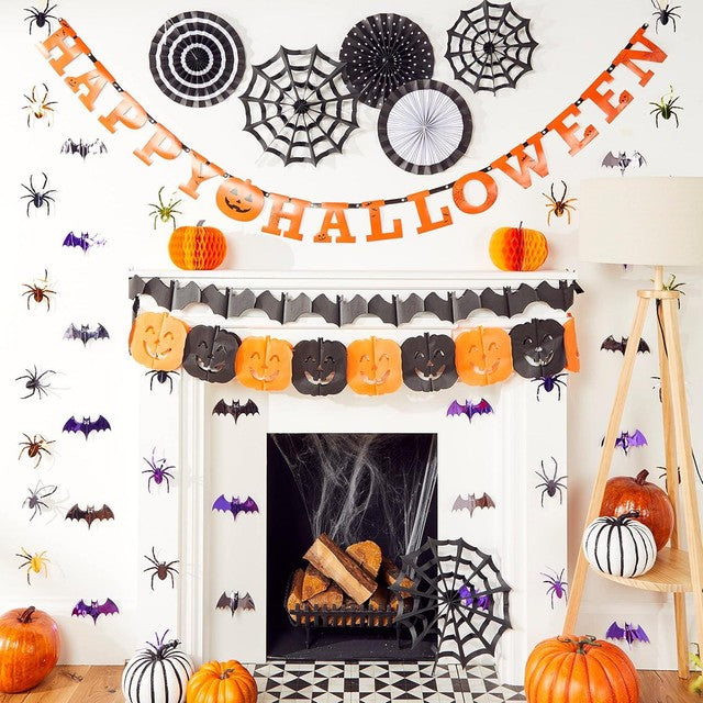 Amscan Happy Halloween banner 2.4m, UK version