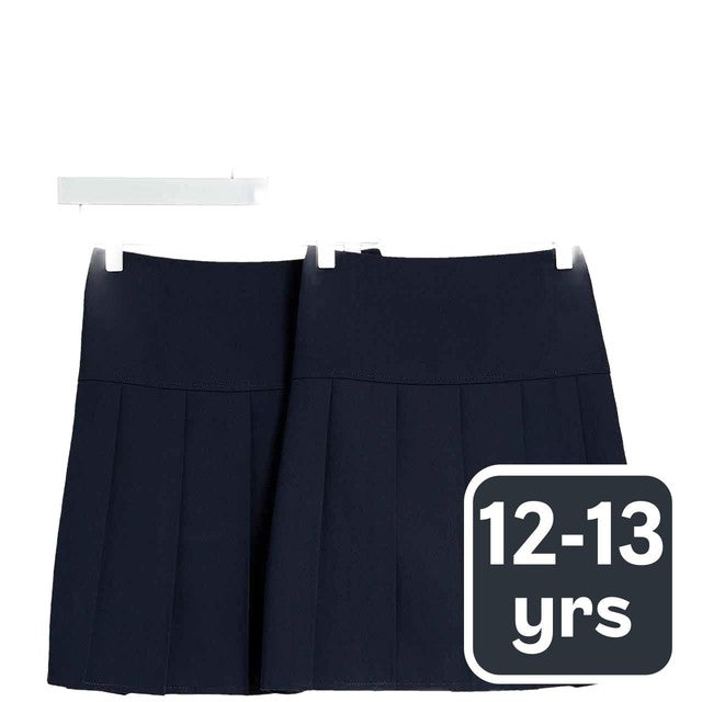M&S pleated school skirt navy 12-13 years, imported from the UK
