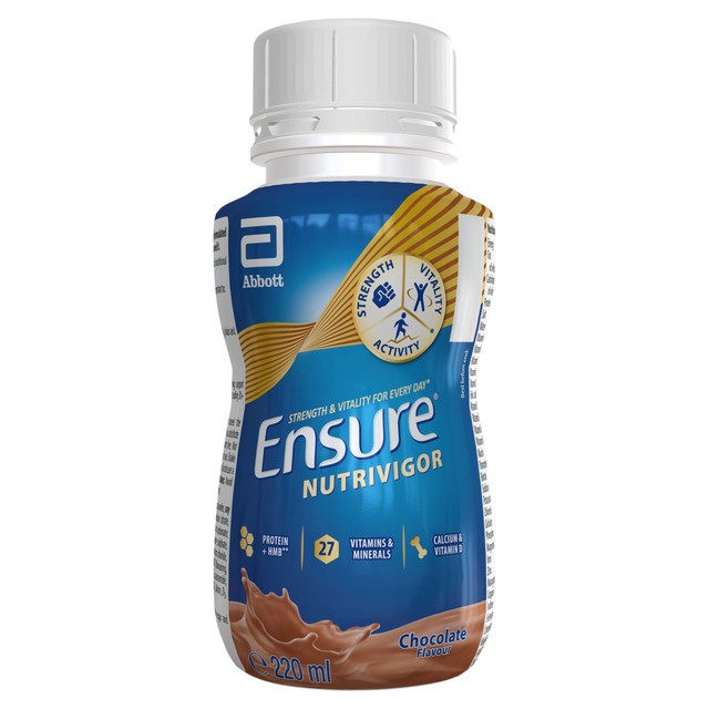 Ensure NutriVigor chocolate flavour nutritional shake 220ml - British product