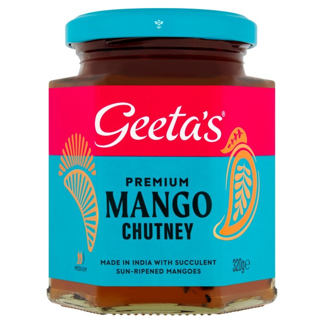 Geeta's Premium Mango Chutney 320g, UK version