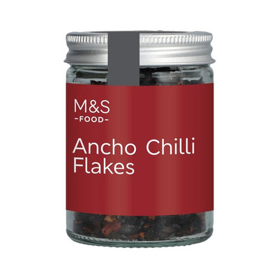 M&S Ancho Chilli Flakes Dried Chilli Flakes 30g