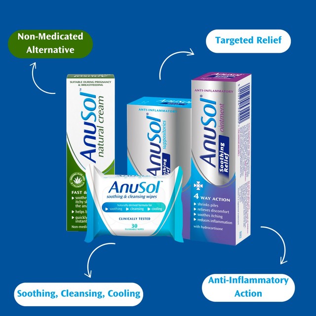 Anusol Soothing Relief Ointment 15g - British product