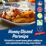 Aunt Bessie's honey glazed parsnips 500g - British product