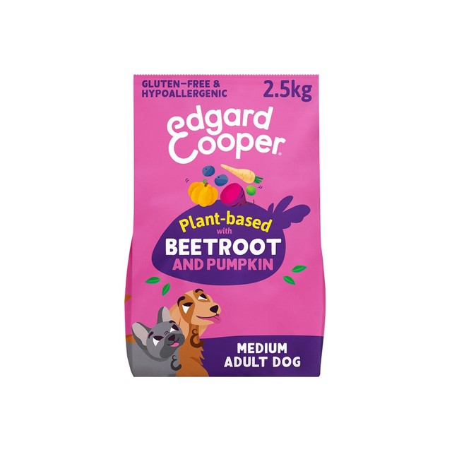 Edgard Cooper plant based adult dog food 2.5kg - British product
