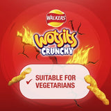 Wotsits Crunchy Sweet & Spicy Flamin' Hot corn puff snacks 140g (British brand)