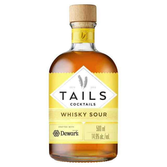 Tails Whisky Sour premixed cocktail 500ml (British brand)