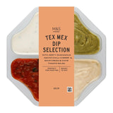Marks & Spencer Tex Mex Dip Selection 428g, imported from the UK