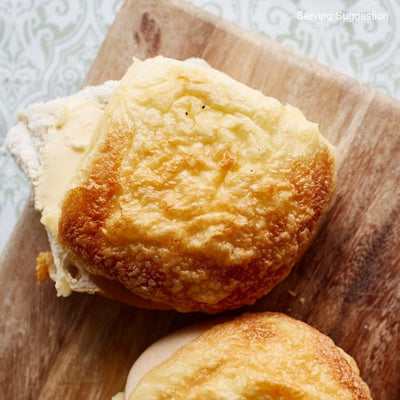 Ocado Cheese Topped Rolls White Bread 4 Pack