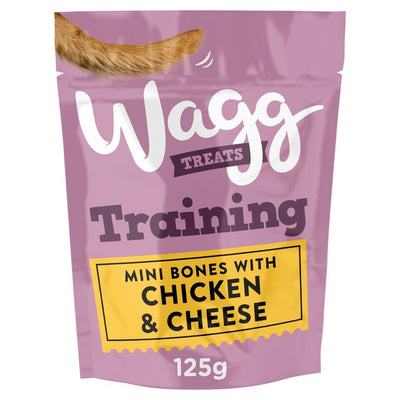 Wagg Training Dog Treats with Chicken & Cheese Dog Treats 125g
