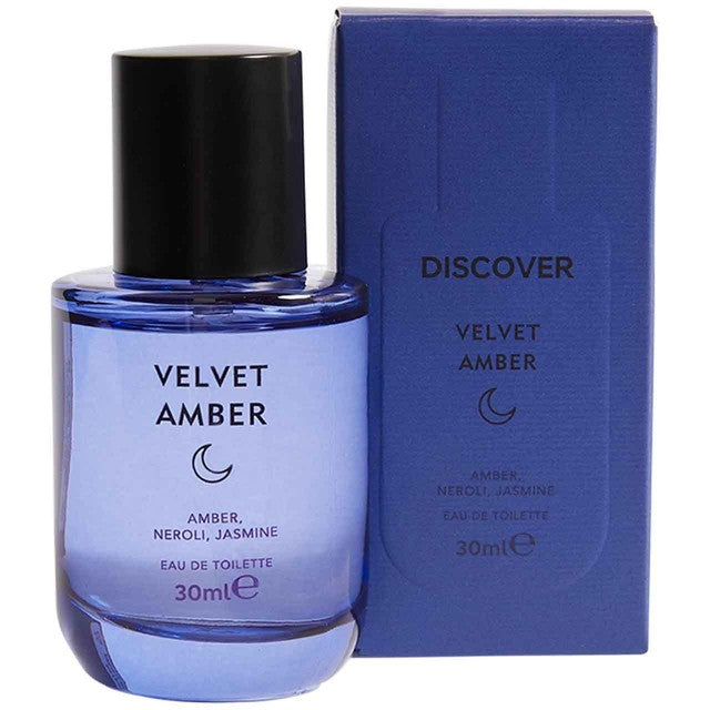 M&S Velvet Amber Eau de Toilette 30ml, imported from the UK