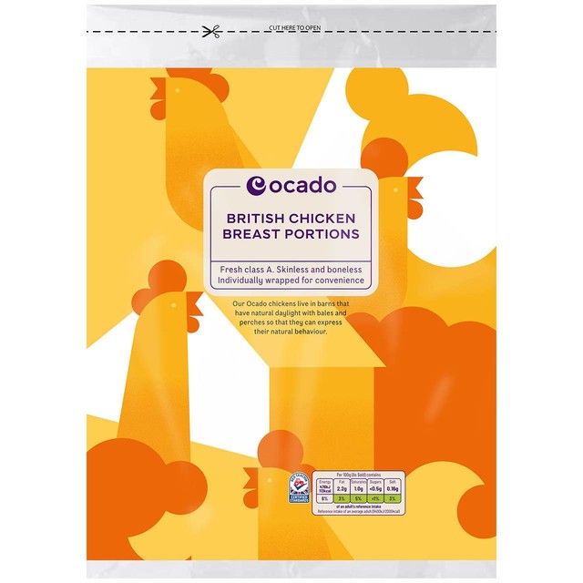 Ocado British Chicken Breast Portions