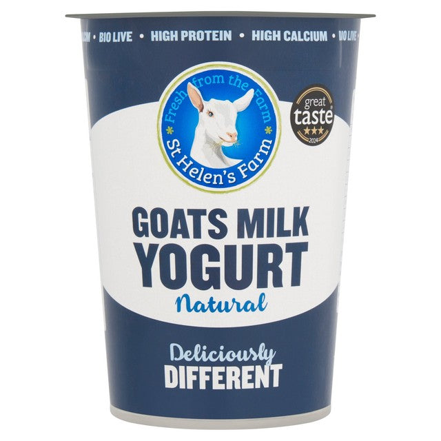 St Helens Farm Natural Goat's Milk Yoghurt 450g (British brand)
