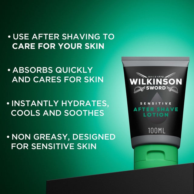 Wilkinson Sword Sensitive Aftershave Lotion for Men