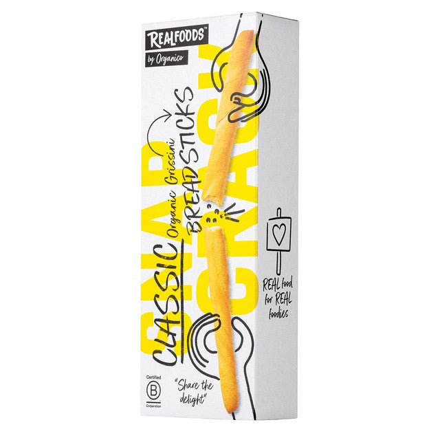 Realfoods Organic Classic Breadsticks