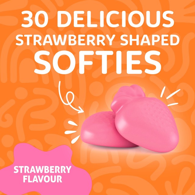 Haliborange kids vitamin gummies strawberry flavour 30 per pack, UK version