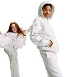 M&S girls zip hoodie grey marl 7-8 years imported from the UK