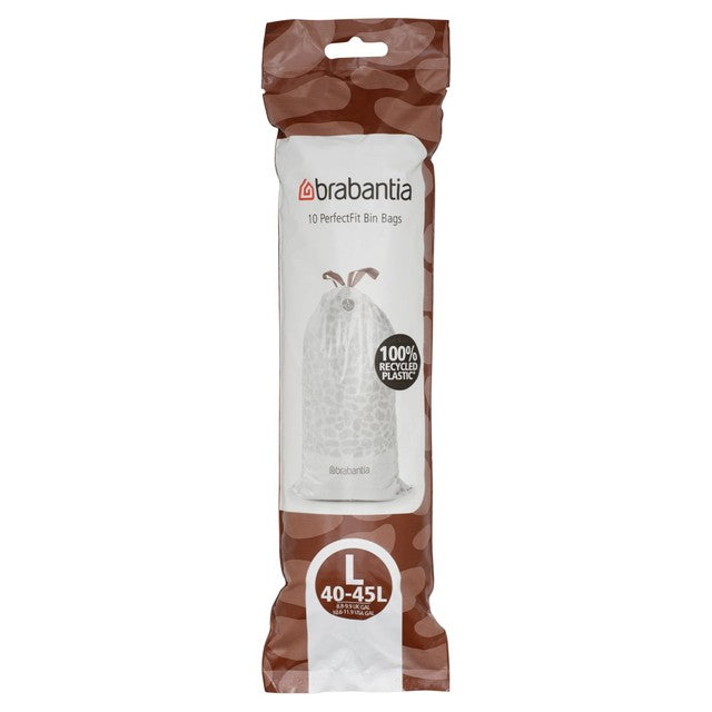 Brabantia PerfectFit bin bags Code L 45L - British product