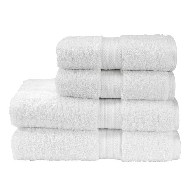 Christy Renaissance bath sheet in white, 675gsm - British product