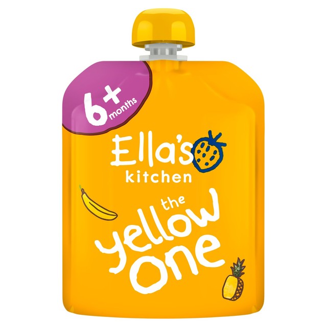 Ella's Kitchen The Yellow One smoothie baby food pouch 5x90g - British product