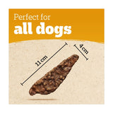 Pedigree beef dog treat blueberries wholegrains 70g, imported from the UK