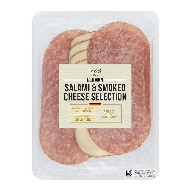 M&S German Salami & Smoked Cheese Selection