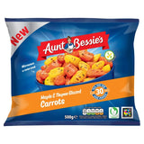Aunt Bessie's maple & thyme glazed carrots 500g - British product
