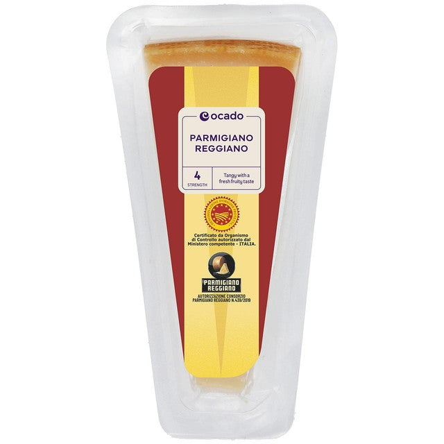 Ocado Parmigiano Reggiano cheese, imported from the UK