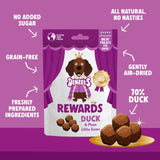Denzel's duck & plum dog treats 70g - British product