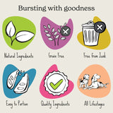 Forthglade Fresh Breath dog dental treats 90g - British product