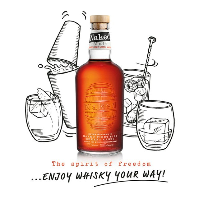 Naked Grouse Naked Malt Scotch whisky 70cl, imported from the UK
