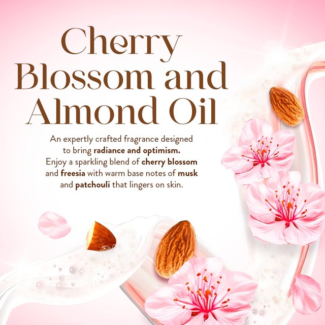 Imperial Leather cherry blossom and almond oil body scrub 225ml, UK version