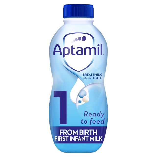 Aptamil First Infant Milk Ready to Feed 1L - British product